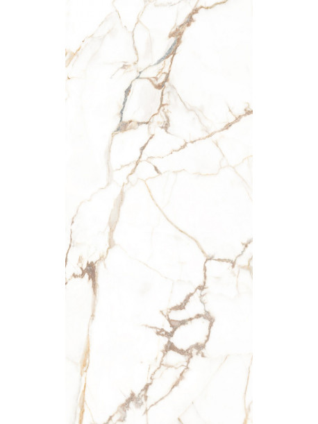 Vodeodolný obkladový panel ROCKO TILES Marble Bianco Gold R192