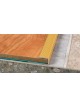 Ukončovací profil vŕtaný 28x11 mm, hrúbka 8 mm, dĺžka 2,70 m, drevodekor