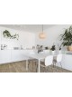 Vodeodolný obkladový panel ROCKO TILES Color White 0110